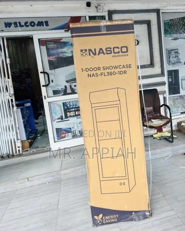 Purchase Durable Nasco 1 Door Display Fridge(NAS-Fl360-1DR)298Liters · Photo 1
