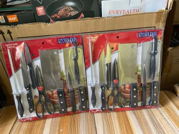 8pcs Stainless Steel Knife Set · Photo 1