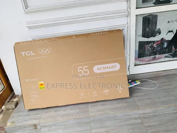 Text Us Fir Your Slim TCL 55′′ 4K HDR Frameless Google TV 55P635 · Photo 1