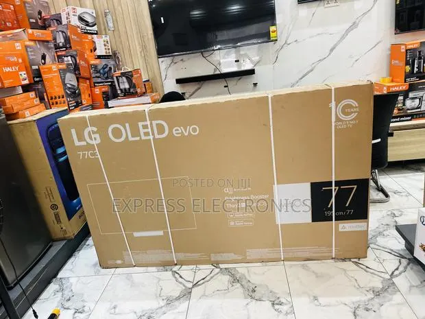 Newly Sealed in Box 77c3 Oled Smart Glossy Tv Lg · Photo 1