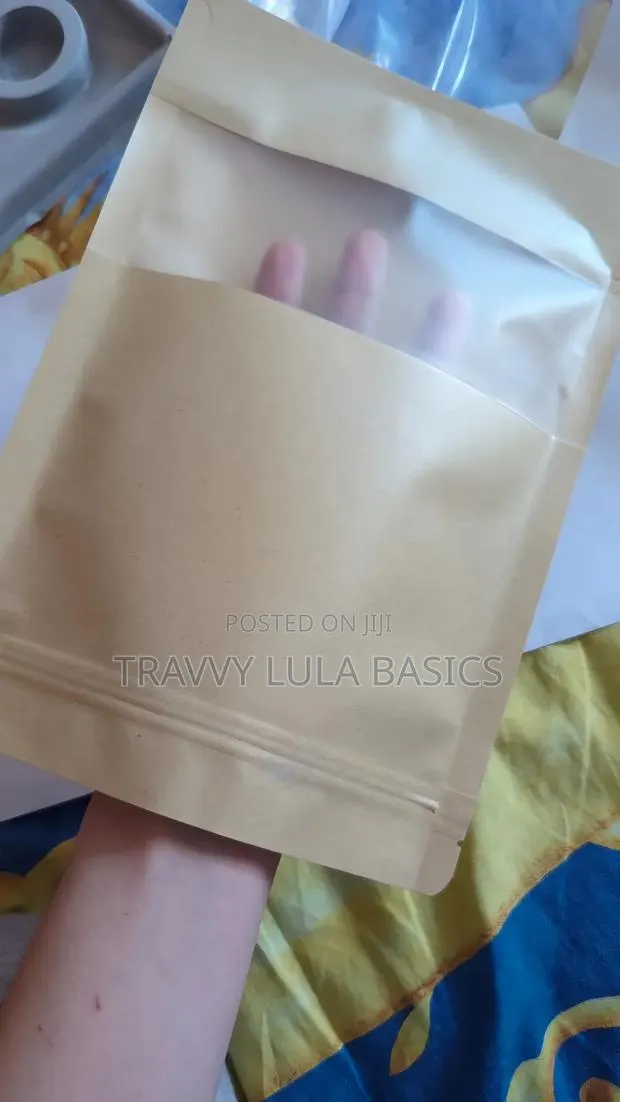New Stand Up Craft Paper Pouch Large-20*30cm · Photo 1