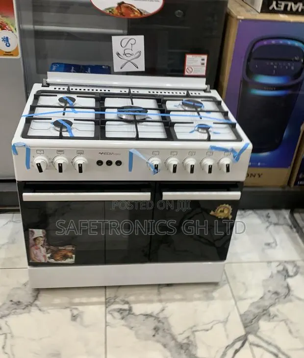 Trust Original Mediatech 60x90 White Gas Cooker · Photo 1