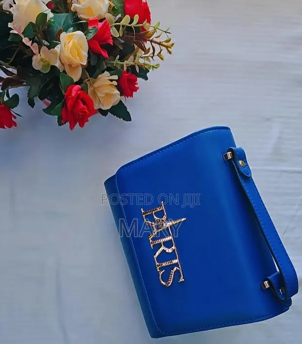 A Vibrant Blue Handbag · Photo 1