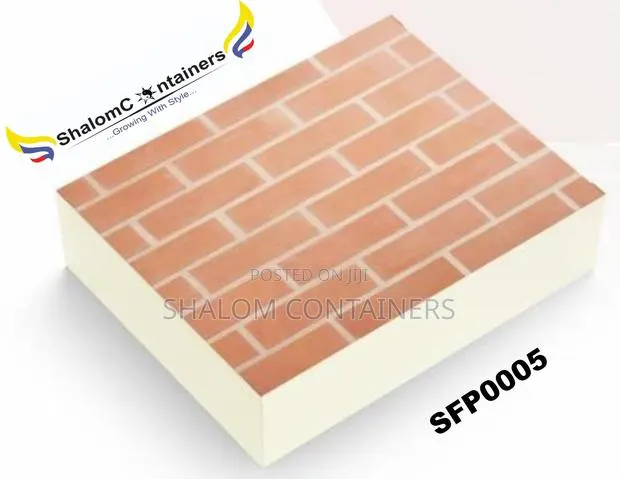 Shalomcontainers Insulated Fiber Panels for Constructions · Photo 1