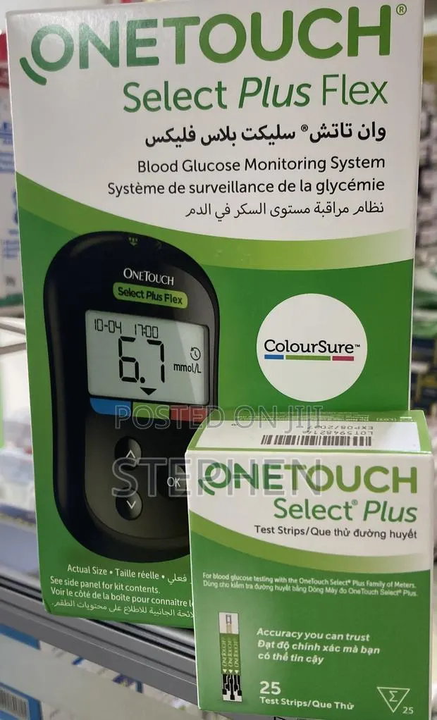 ONETOUCH Select Plus Blood Glucose Monitor · Photo 1