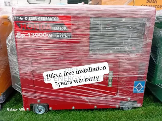 No Light No Worries Honda 10kva Diesel Generator 13000watts · Photo 1