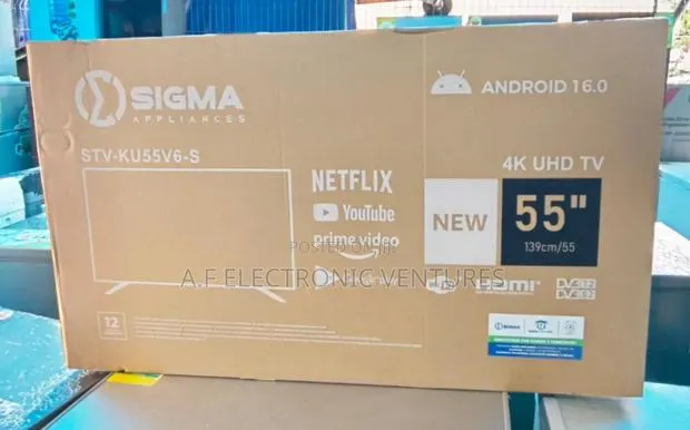 Sigma 55-Inch 4K Android Uhd Smart TV · Photo 1