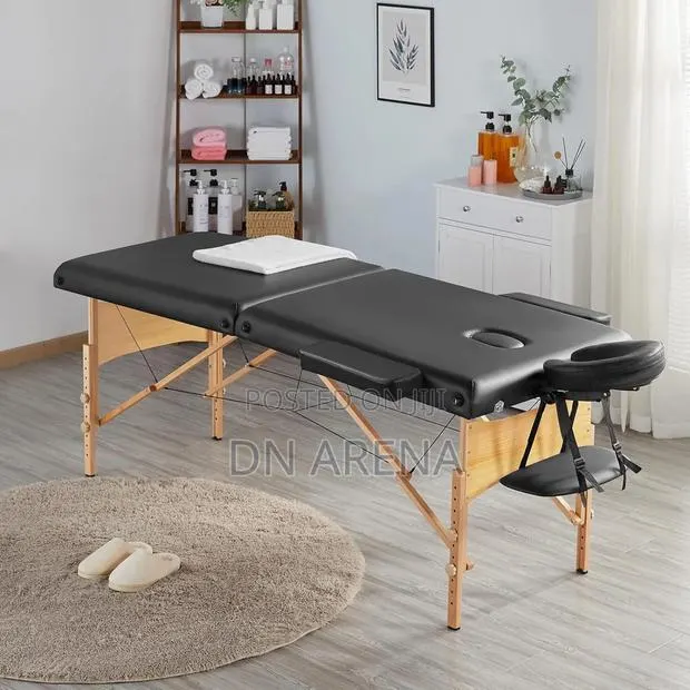 3 Section Wooden Massage / Lash Bed Foldable · Photo 1