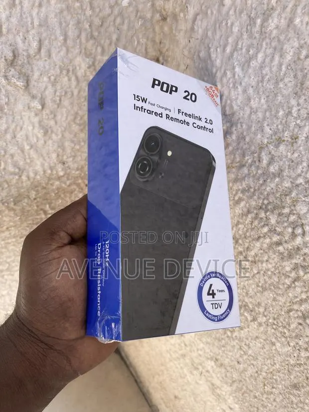 New Tecno Pop 20 64 GB Black · Photo 1