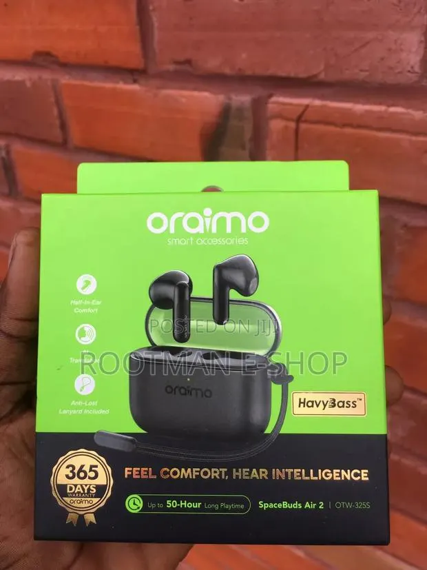 Oraimo SpaceBuds Air 2 50hrs Playtime · Photo 1