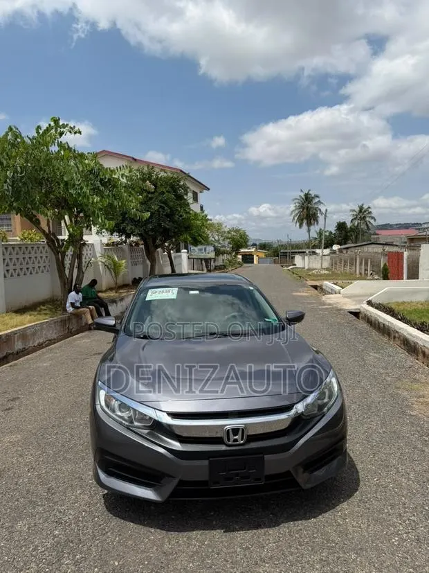 Honda Civic EX Sedan 2018 Gray · Photo 1