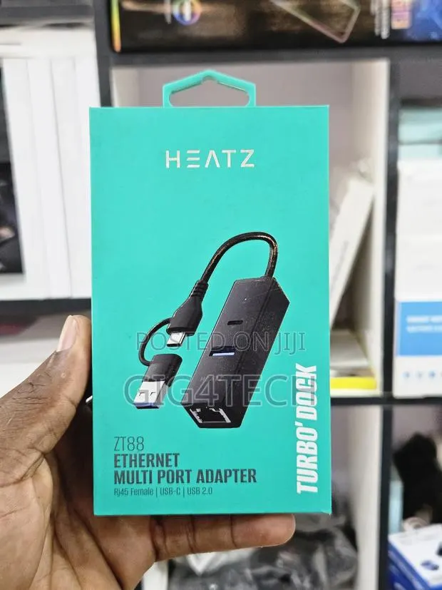 Heatz Usb to Ethernet Adapter Rj45 Multi Port · Photo 1