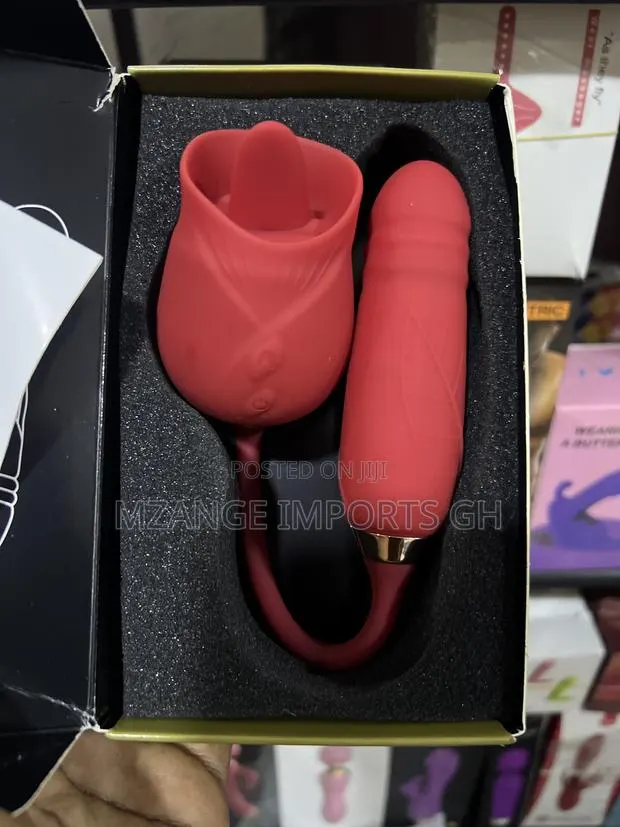 2 in 1 Double Rose Licker Vibrator · Photo 1
