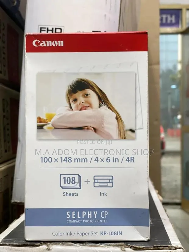Canon Selphy Cp Compact Photo Printer Ink Paper · Photo 1