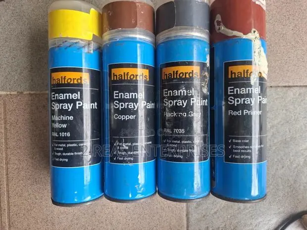 Halfords Enamel Spray Paint Various Colors Available · Photo 1