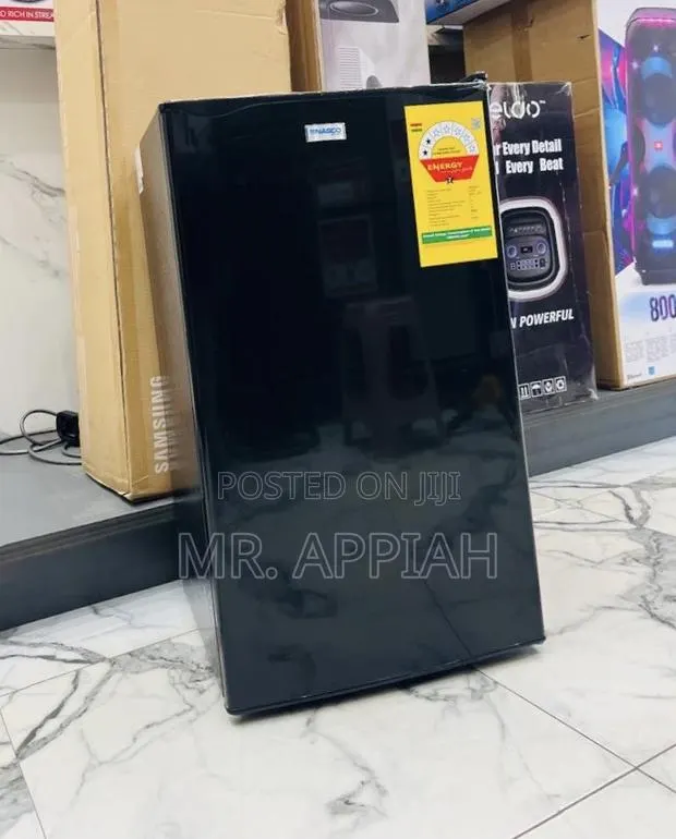Latest and Affordable Nasco 1 Door Table Top Fridge(Nasf1-110fl)Black · Photo 1