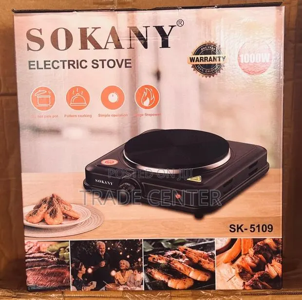 Sokany Electric 1 Plate Stove · Photo 1