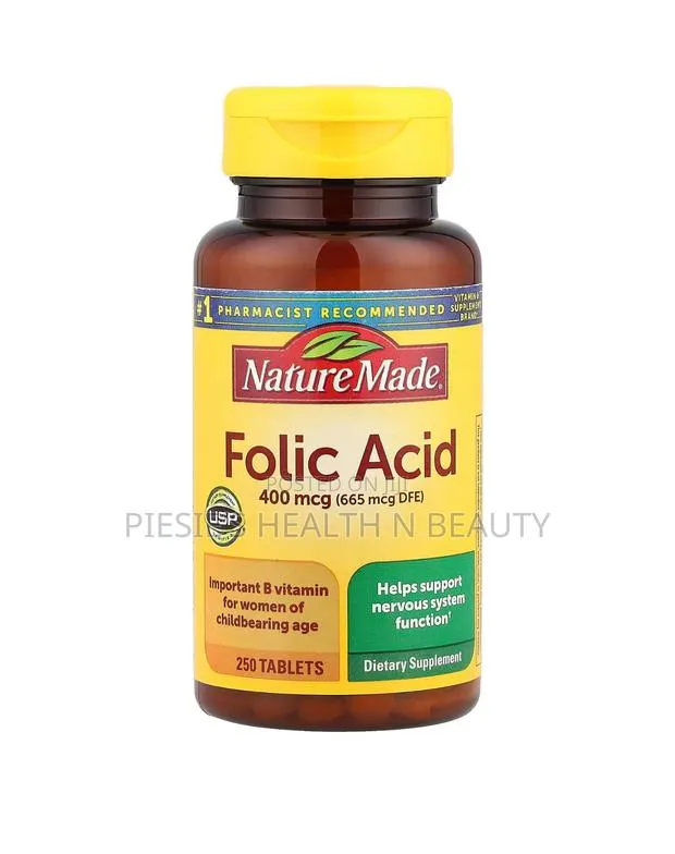 Nature Made Folic Acid 400mcg, 250 Tablets · Photo 1