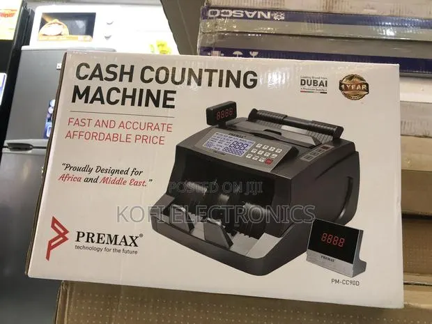 Premax Money Counter Detector PM -CC90D for Church or Shop · Photo 1