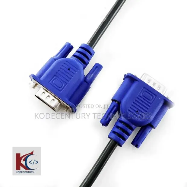 VGA Cable | Display Cable (1.5m, Black) · Photo 1