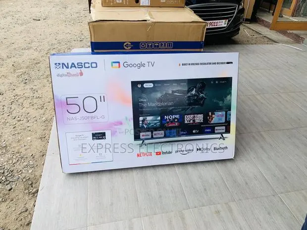 Lovely New Nasco 50 UHD Digital Satellite Smart TV NAS-J50FUS-And · Photo 1