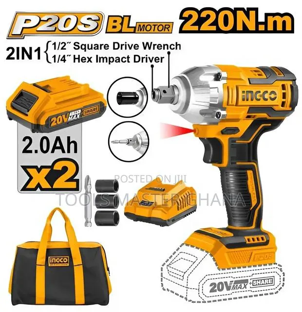 Cordless Impact Driver&Wrench - Ciwli20208 · Photo 1