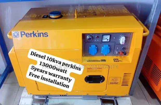 Soundproof Perkins 10kva 13000watt Diesel Generator 10kva · Photo 1
