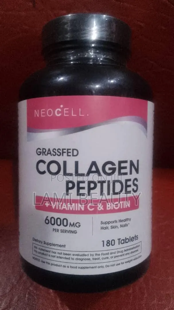 Neocell Grassfed Collagen Peptides Vitamin C Biotin 6000mg · Photo 1