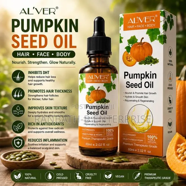 AL’IVER Pumpkin Seed Oil – Premium Natural Career · Photo 1
