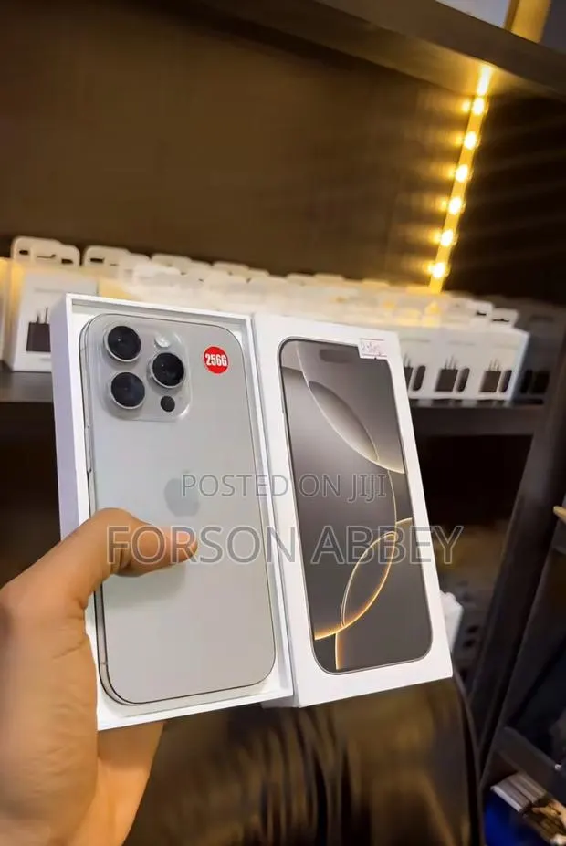 Apple iPhone 16 Pro Max 256 GB Silver · Photo 1