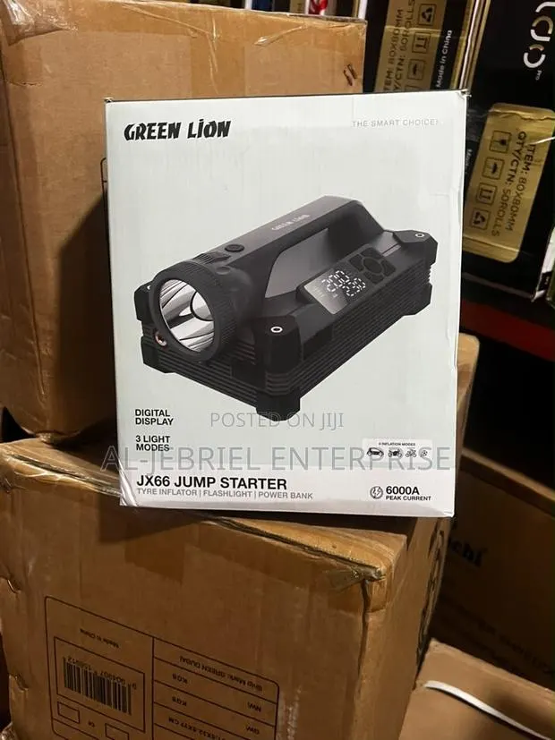 Jump Starter 6000A With Tyre Pump · Photo 1