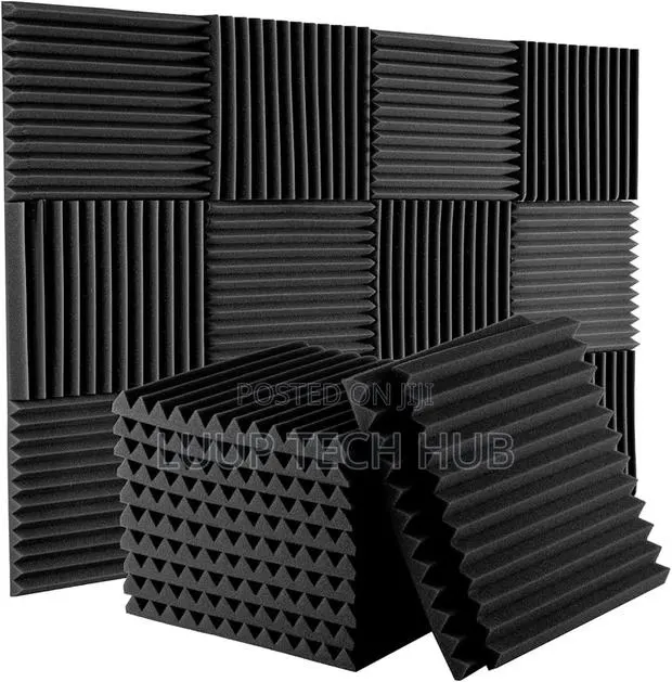 12 Pieces Studio Acoustic Foam Panels · Photo 1