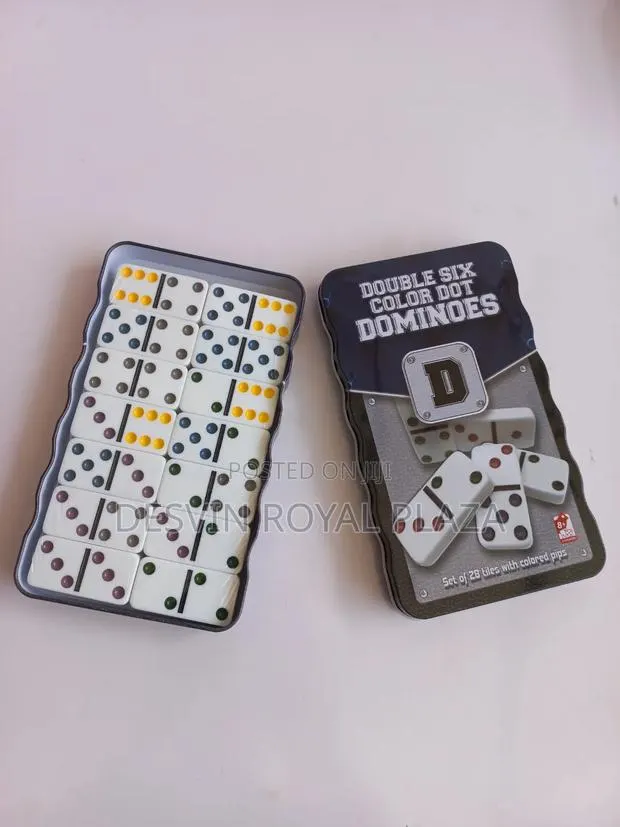 Double Six Colour Dot Dominoes · Photo 1