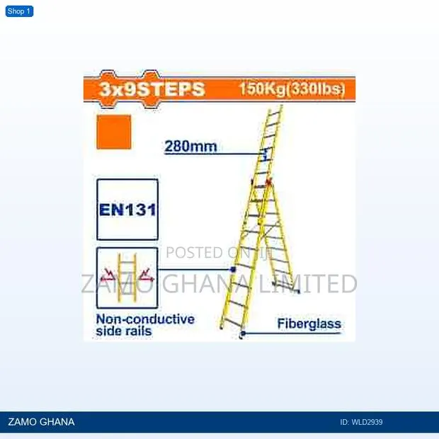 3 Section Extension Fiberglass - Wld2939 · Photo 1