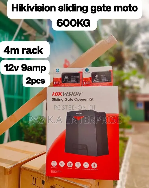 Hikvision Gate Motor With Rack · Photo 1
