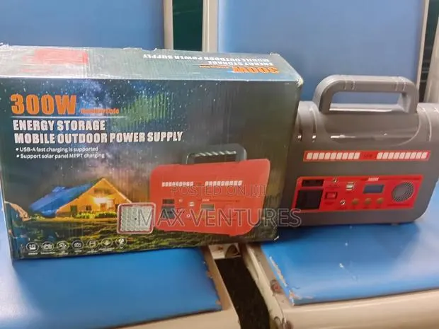 300W Portable Power Station – Convenient Emergency Power Backup 300W · Photo 1