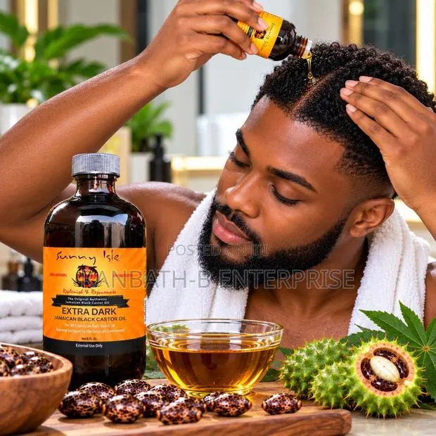 Sunny Isle Extra Dark Jamaican Black Castor Oil – 100% Natural · Photo 1
