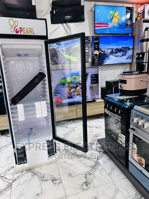 Very Lovely PVC 424-2b. Display Fridge Pearl Single Door · Photo 1