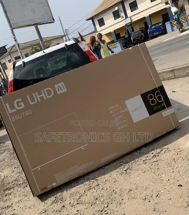 Authentic 86 Inch Smart Uhd Ut80 Led Android Frameless Lg Tv · Photo 1