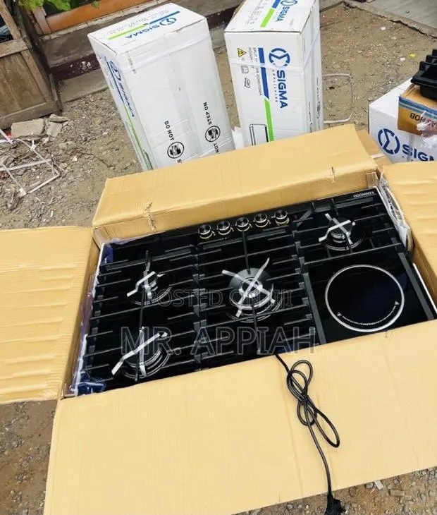 Quality Kenwood 1 Electric + 4 Gas Hob · Photo 1