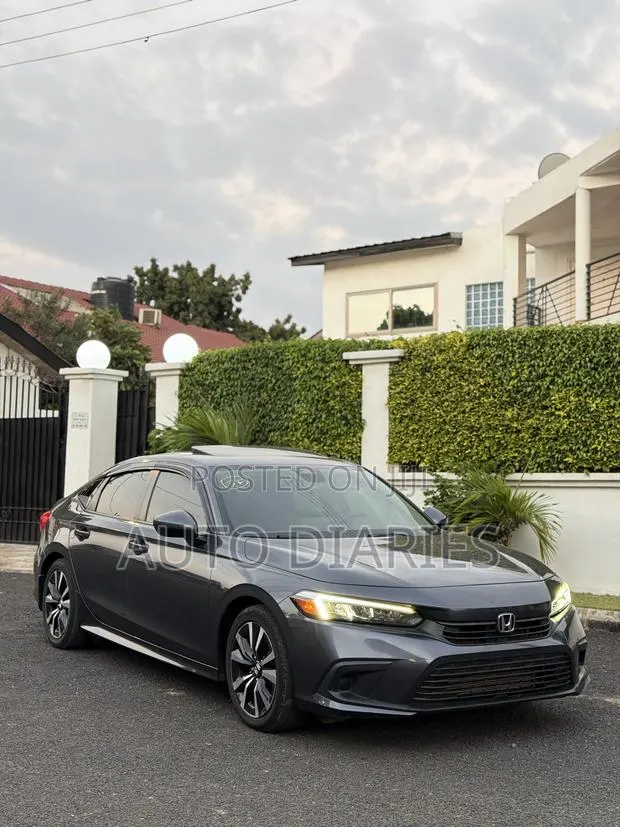 Honda Civic EX 2022 Gray · Photo 1