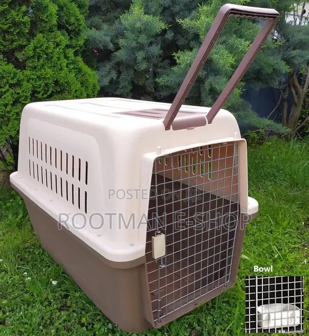 60 X-Large Airline Travel Cage/Carrier/Crate 99cm Wheeled Air Nz · Photo 1