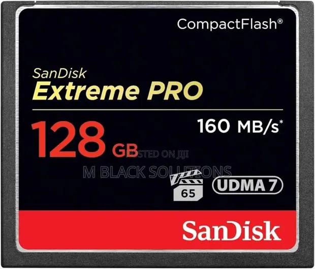 Sandisk Extreme Pro Cf 160mb/S 128 Gb Vpg · Photo 1
