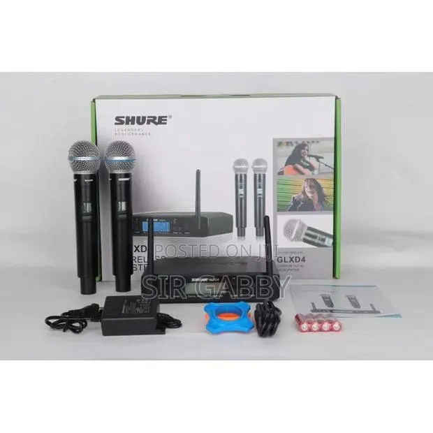 Shure Glad 4 Dual Cordless Microphone · Photo 1