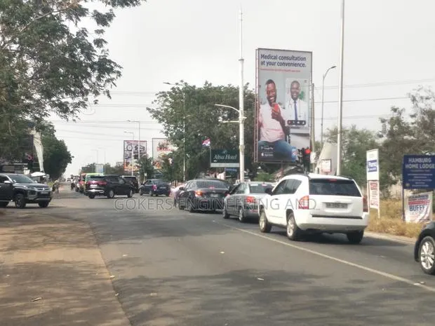 Tema General Hospital Road Billboard Available for Rent · Photo 1