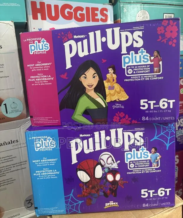 HUGGIES PULL UPS 5t-6t Boys and Girls · Photo 1