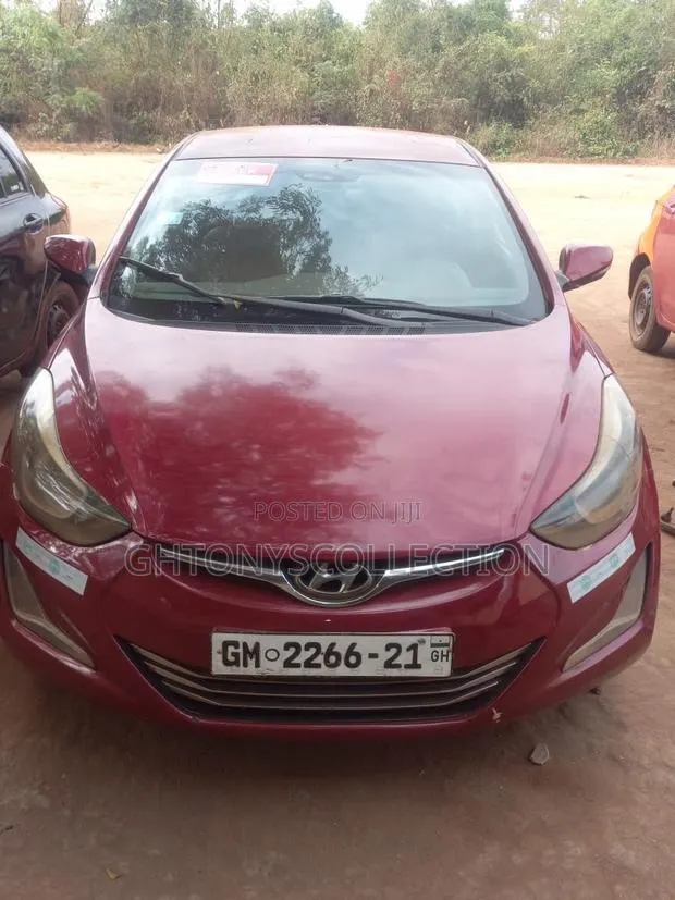 Hyundai Elantra 2014 Red · Photo 1