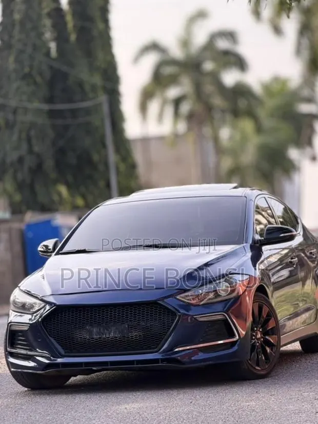 Hyundai Elantra Sport 2018 Blue · Photo 1