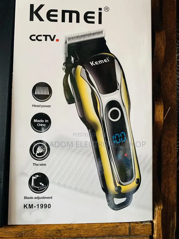 Kemei Rechargeable Cordless Hair Clippers · Photo 1