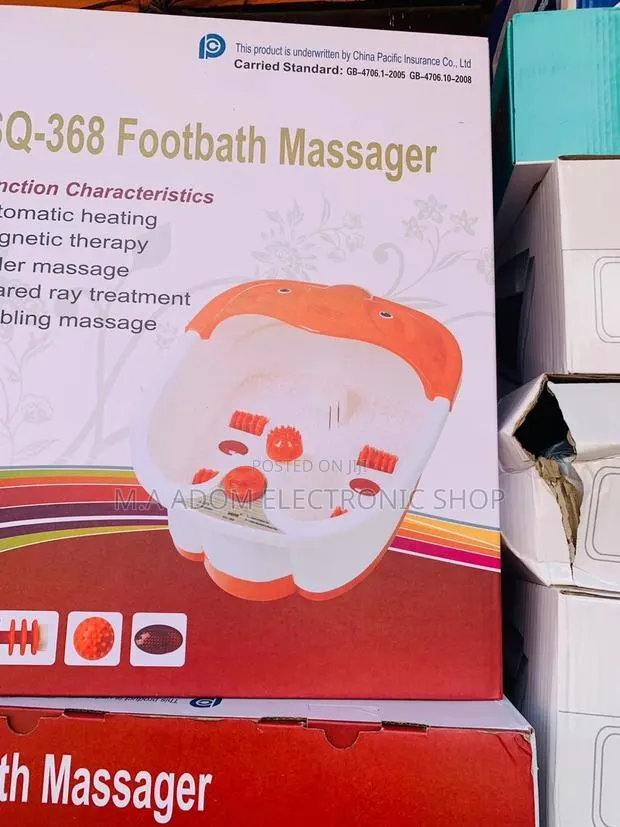 Energy Efficient SQ-368 Footbath Massager. · Photo 1